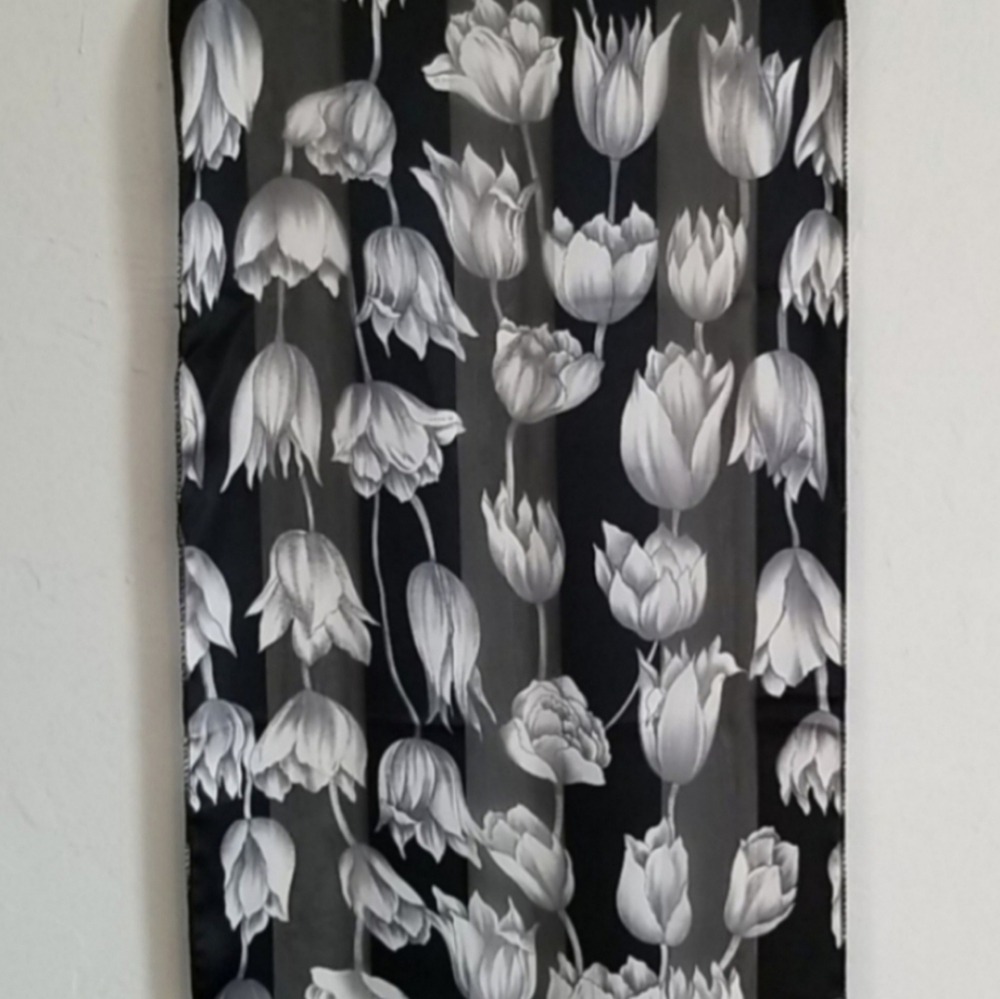 Vintage Floral Scarf